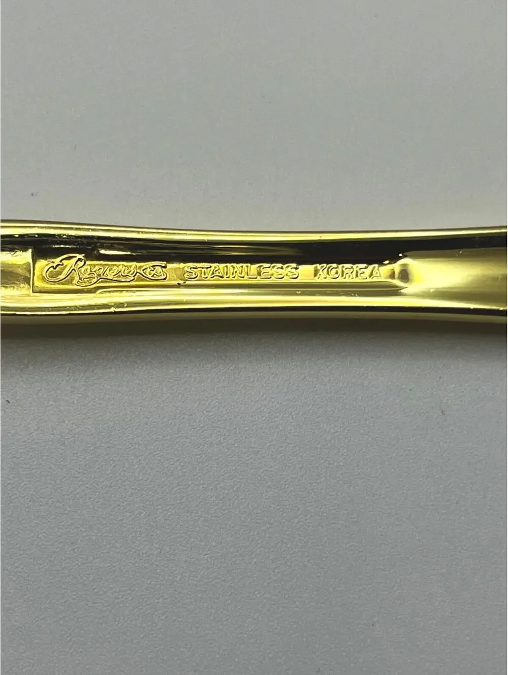 Stanley Roberts Pavilion Gold Electroplate Service for 8 Flatware set 54 pcs